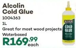 Timbercity Alcolin Cold Glue offer