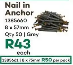 Nail in Anchor