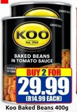 Three Star Cash and Carry Koo Baked Beans offer
