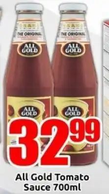 Three Star Cash and Carry All Gold Tomato Sauce offer