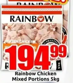 Three Star Cash and Carry Rainbow Chicken Mixed Portions offer