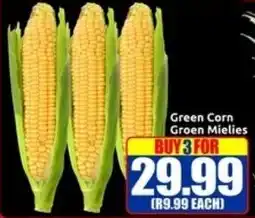 Green Corn Groen Mielies