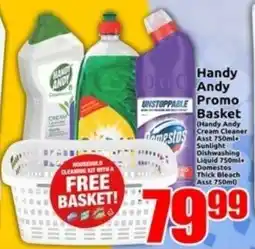 Three Star Cash and Carry Handy Andy Promo Basket offer