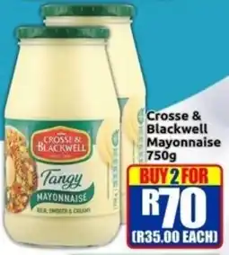 Three Star Cash and Carry Crosse & Blackwell Mayonnaise offer