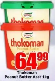 Three Star Cash and Carry Thokoman Peanut Butter Asst offer
