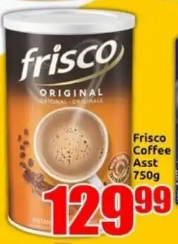 Three Star Cash and Carry Frisco Coffee Asst offer