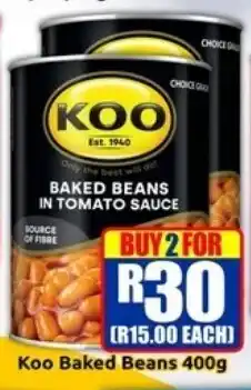 Three Star Cash and Carry Koo Baked Beans offer