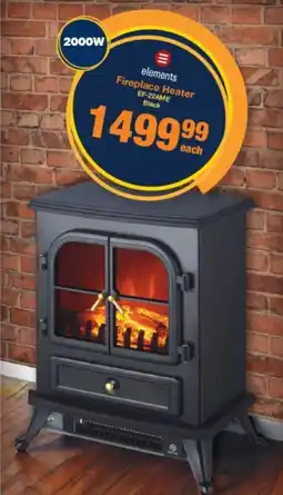Mica Elements Fireplace Heater offer
