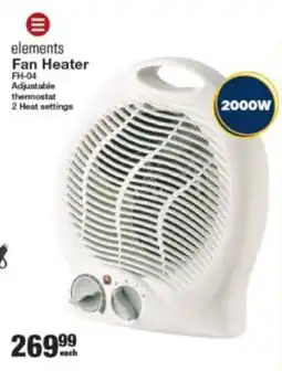 Mica Elements Fan Heater offer