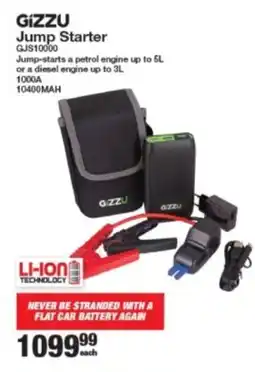 Mica GIZZU Jump Starter offer