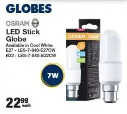Mica GLOBES OSRAM LED Stick Globe offer