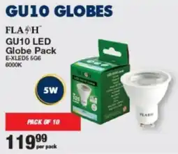 Mica FLASH GU10 LED Globe Pack offer
