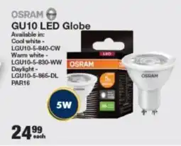 Mica OSRAM GU10 LED Globe offer