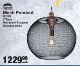 Mica Radiant Mesh Pendant offer