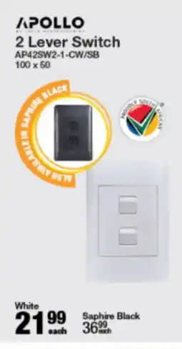 Mica APOLLO 2 Lever Switch offer