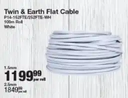 Mica Twin & Earth Flat Cable offer