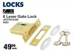 Mica JAGUAR 6 Lever Gate Lock offer
