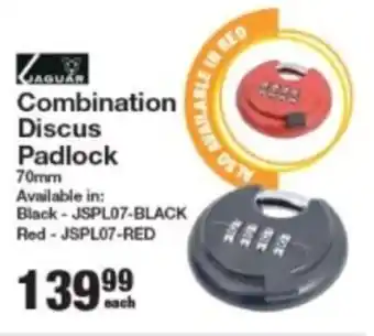 Mica JAGUAR Combination Discus Padlock offer