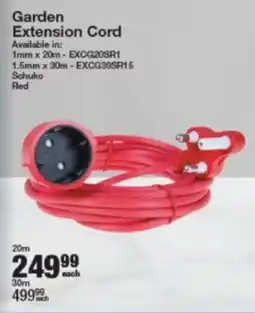 Mica Garden Extension Cord offer