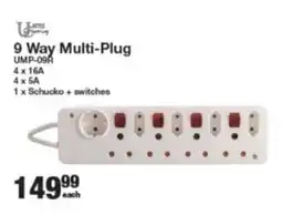 Mica 9 Way Multi-Plug offer