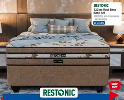 OK Furniture RESTONIC 137cm Rest Zone Base Set offer