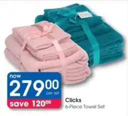Clicks Clicks Towel Set offer