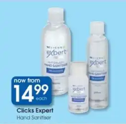 Clicks Clicks Expert Hand Sanitiser offer