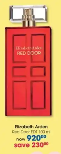 Clicks Elizabeth Arden Red Door EDT offer