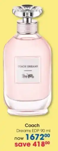 Clicks Coach Dreams EDP offer