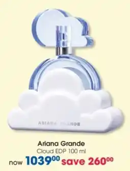 Clicks Ariana Grande Cloud EDP offer