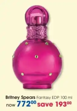 Clicks Britney Spears Fantasy EDP offer