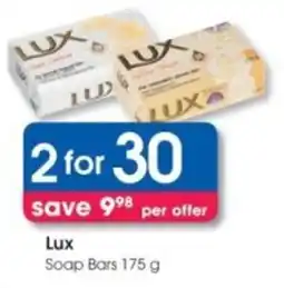Clicks Lux Soap Bars offer