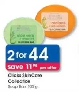 Clicks Clicks SkinCare Collection Soap Bars offer
