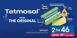 Clicks Termosol Medicated Soap Bars offer