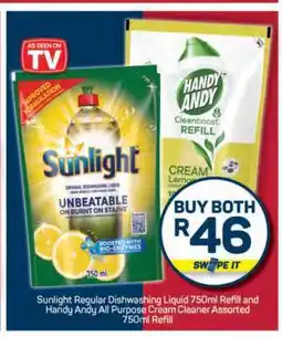 Pick n Pay Sunlight and Handy Andy Refill Combo offer