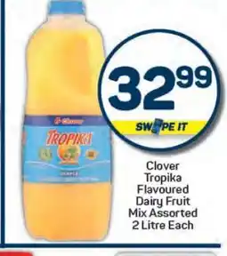 Pick n Pay Clover Tropika Flavoured Dairy Fruit Mix Assorted offer