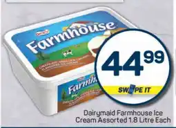 Pick n Pay Dairymaid Farmhouse Ice Cream Assorted 1.8 Litre offer