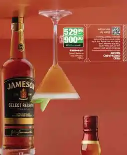 Spar Tops Jameson Select Reserve Irish Whiskey offer
