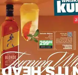 Spar Tops Johnnie Walker Blonde Blended Scotch Whisky 750ml offer
