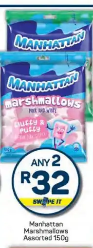 Pick n Pay Manhattan Marshmallows Assorted 150g offer