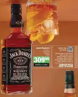 Spar Tops Jack Daniel's Old No.7 Tennessee Whiskey offer