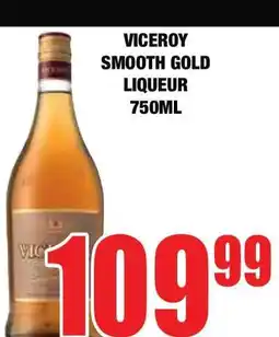 Boxer VICEROY Smooth Gold Liqueur 750ml offer