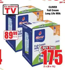 Boxer CLOVER Full Cream Long Life Milk offer
