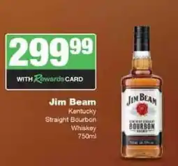 Spar Tops Jim Beam Kentucky Straight Bourbon Whiskey offer
