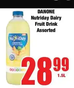 Boxer DANONE Nutriday Dairy Fruit Drink Assorted offer