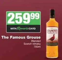Spar Tops The Famous Grouse offer
