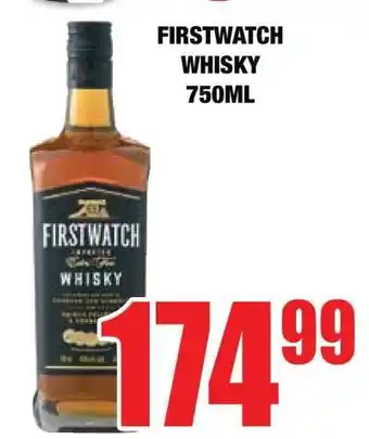 Boxer FIRSTWATCH WHISKY 750ML offer
