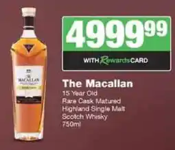 Spar Tops The Macallan offer