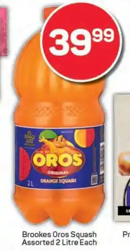 Pick n Pay Brookes Oros Squash Assorted 2 Litre offer