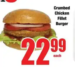 Boxer Crumbed Chicken Fillet Burger offer
